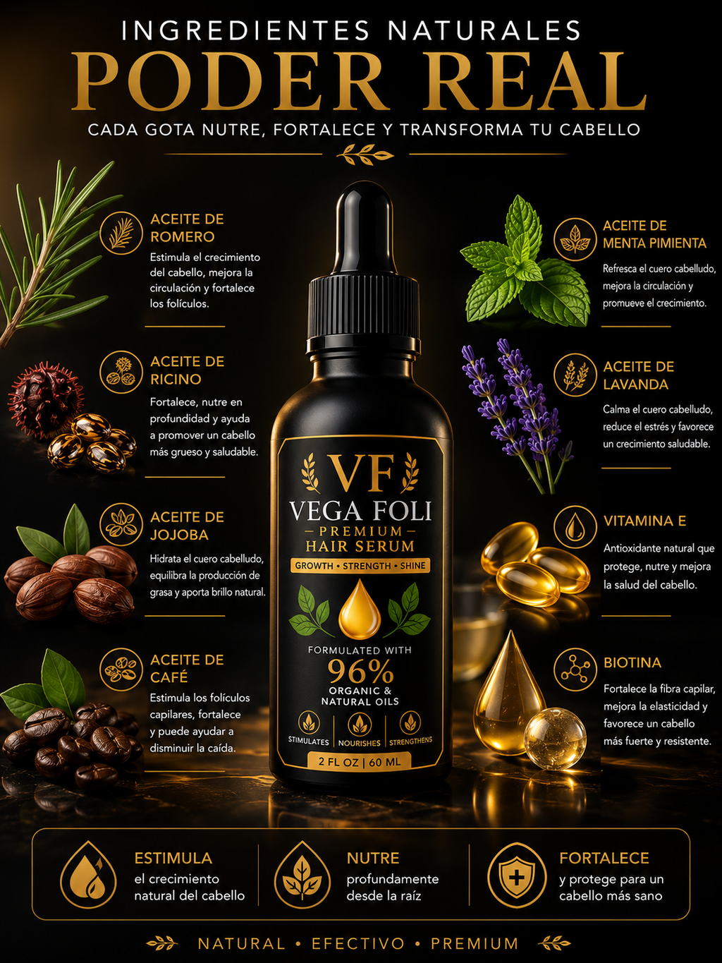 Vega Foli Premium Hair Serum