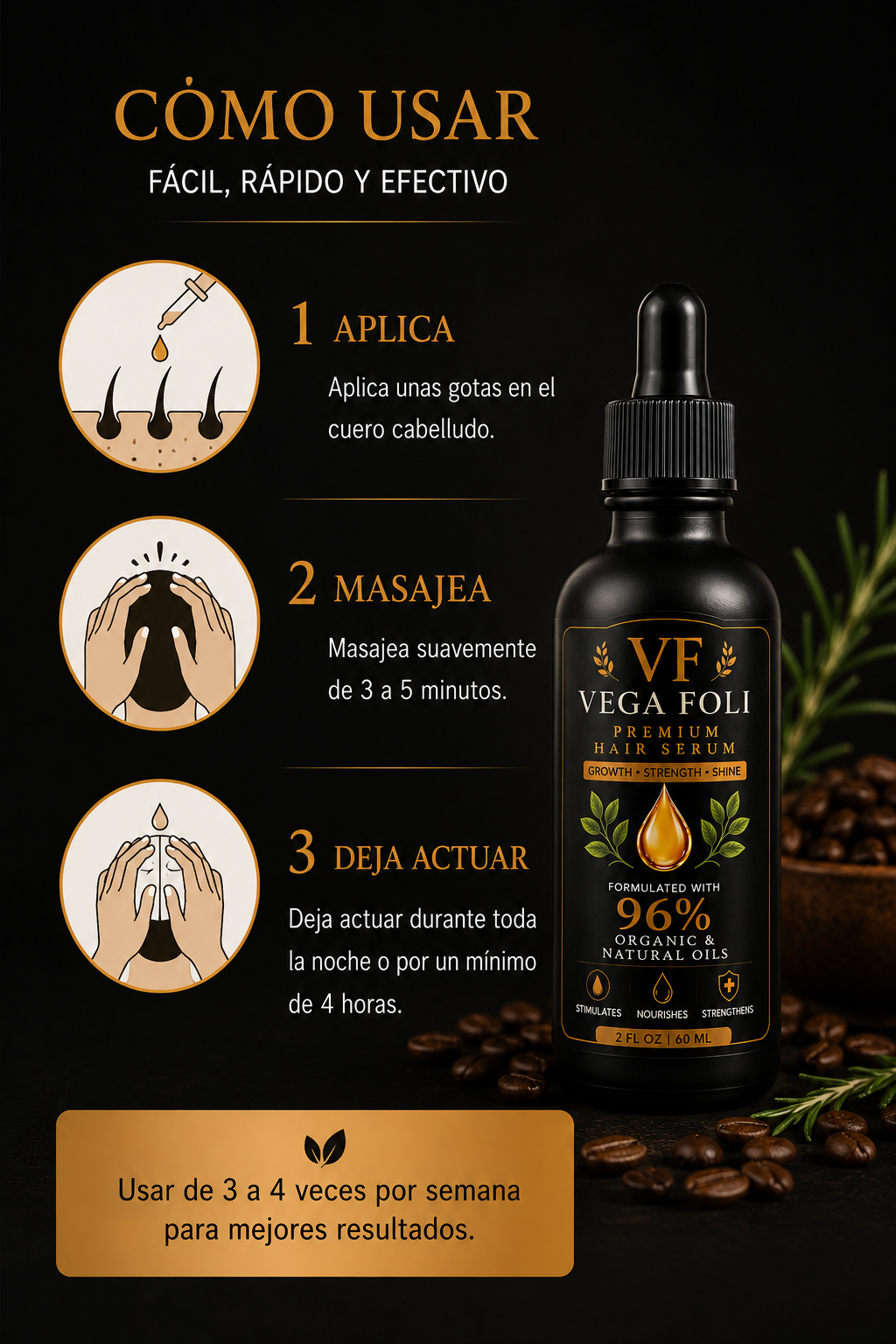 Vega Foli Premium Hair Serum
